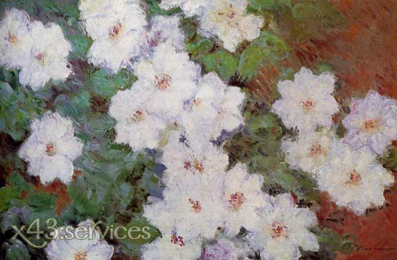 Claude Monet - Clematis
